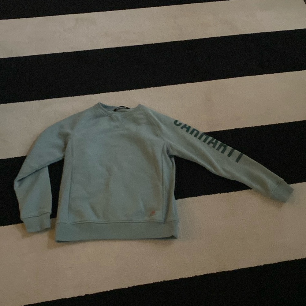 GREEN CARHATT SWEATSHIRT